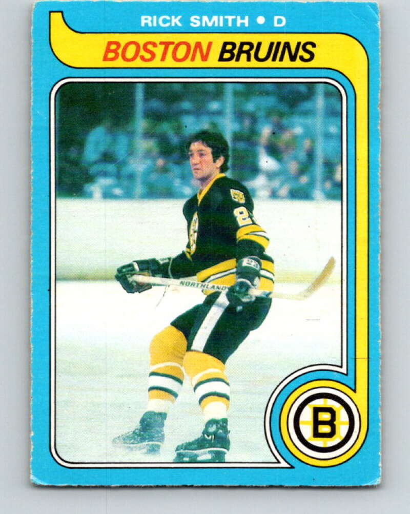 1979-80 O-Pee-Chee #59 Rick Smith UER Boston Bruins V17283