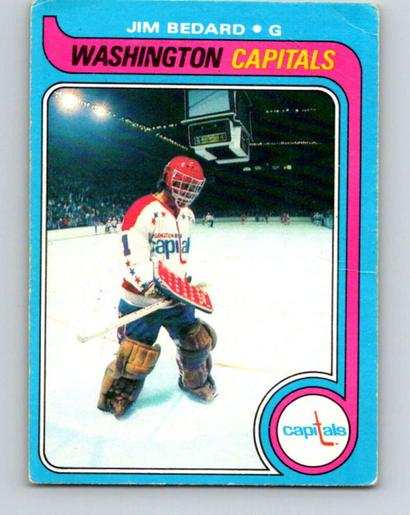 1979-80 O-Pee-Chee #62 Jim Bedard Washington Capitals V17305
