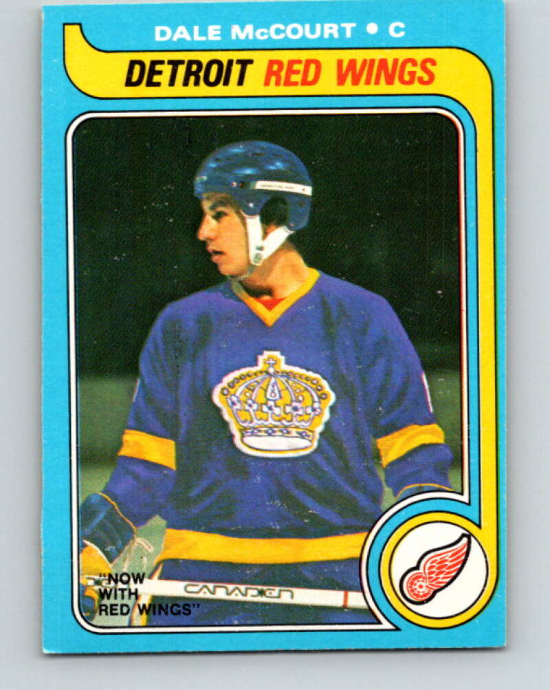 1979-80 O-Pee-Chee #63 Dale McCourt UER Detroit Red Wings V17311