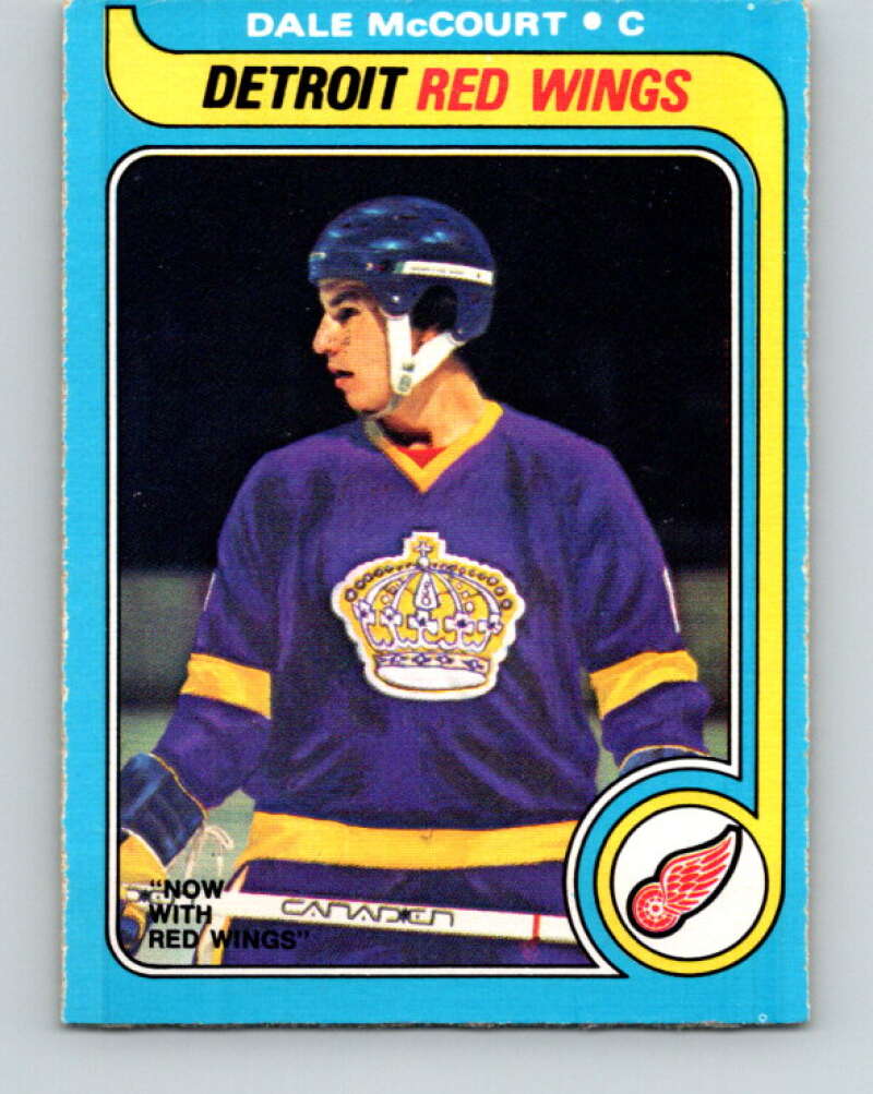 1979-80 O-Pee-Chee #63 Dale McCourt UER Detroit Red Wings V17312