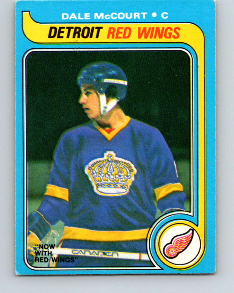 1979-80 O-Pee-Chee #63 Dale McCourt UER Detroit Red Wings V17314