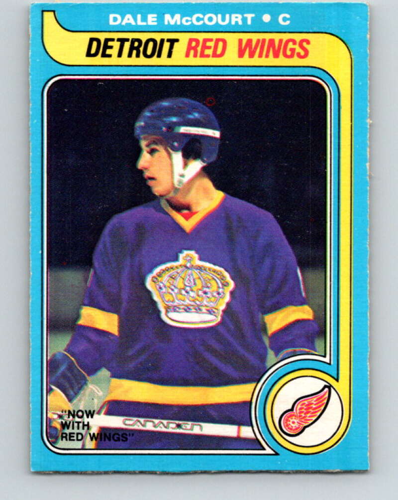 1979-80 O-Pee-Chee #63 Dale McCourt UER Detroit Red Wings V17318