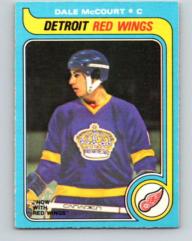 1979-80 O-Pee-Chee #63 Dale McCourt UER Detroit Red Wings V17319