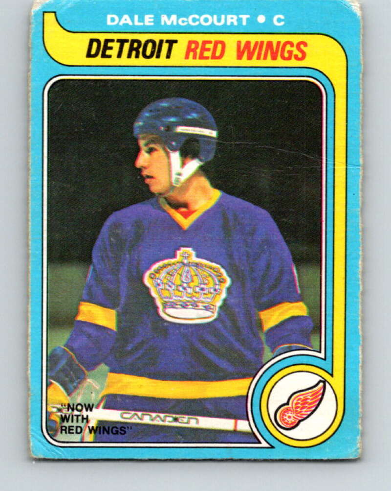 1979-80 O-Pee-Chee #63 Dale McCourt UER Detroit Red Wings V17321