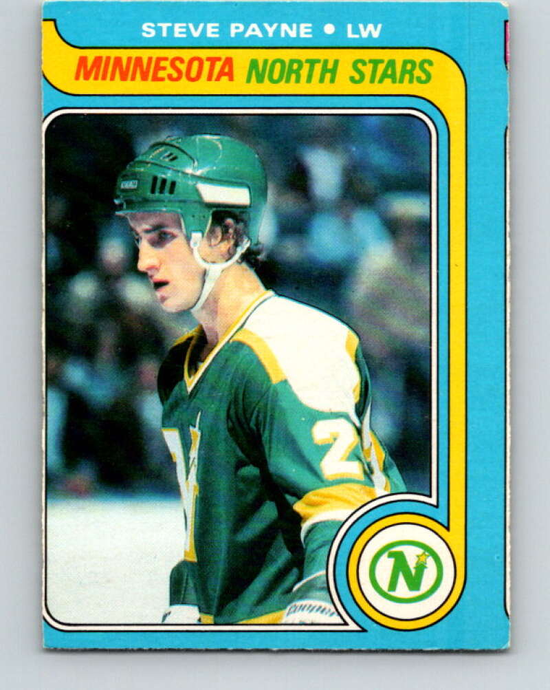 1979-80 O-Pee-Chee #64 Steve Payne RC Rookie Minnesota North Stars V17336