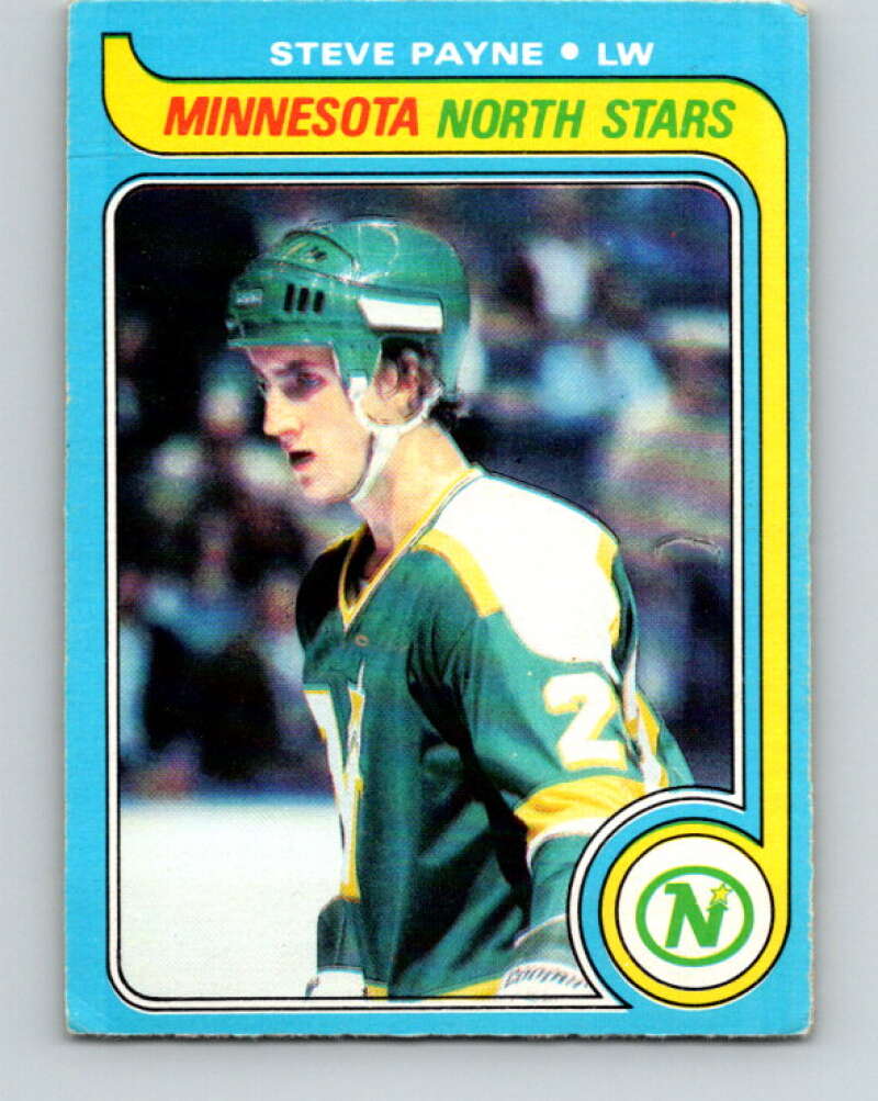 1979-80 O-Pee-Chee #64 Steve Payne RC Rookie Minnesota North Stars V17337