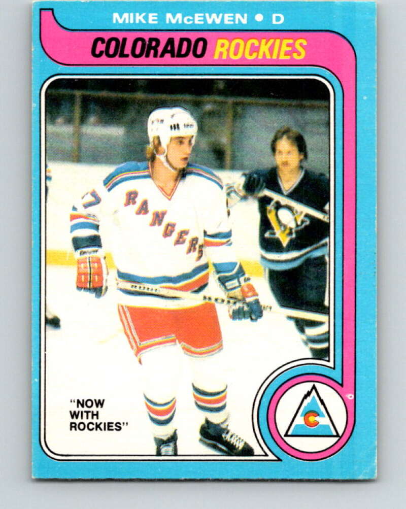 1979-80 O-Pee-Chee #66 Mike McEwen Colorado Rockies V17351