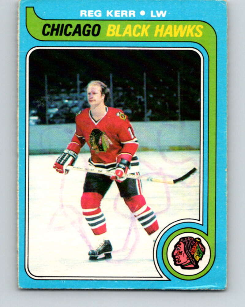 1979-80 O-Pee-Chee #67 Reg Kerr RC Rookie Chicago Blackhawks V17363