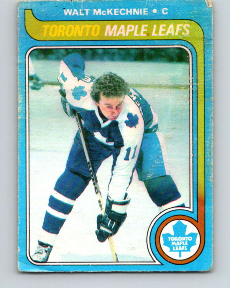 1979-80 O-Pee-Chee #68 Walt McKechnie Toronto Maple Leafs V17367