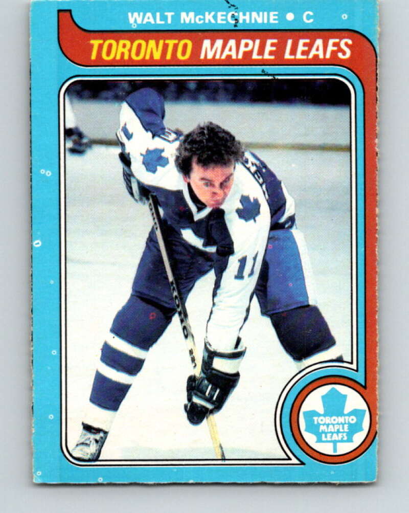 1979-80 O-Pee-Chee #68 Walt McKechnie Toronto Maple Leafs V17371
