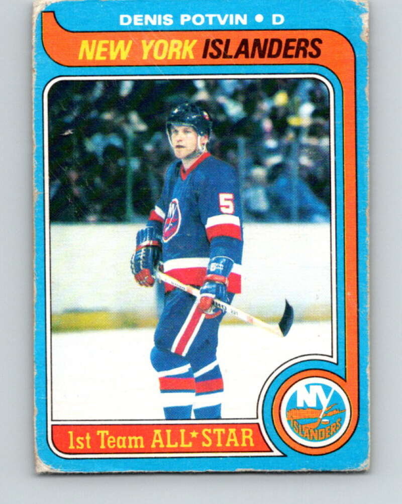 1979-80 O-Pee-Chee #70 Denis Potvin AS New York Islanders V17381