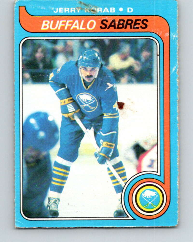 1979-80 O-Pee-Chee #74 Jerry Korab Buffalo Sabres V17410