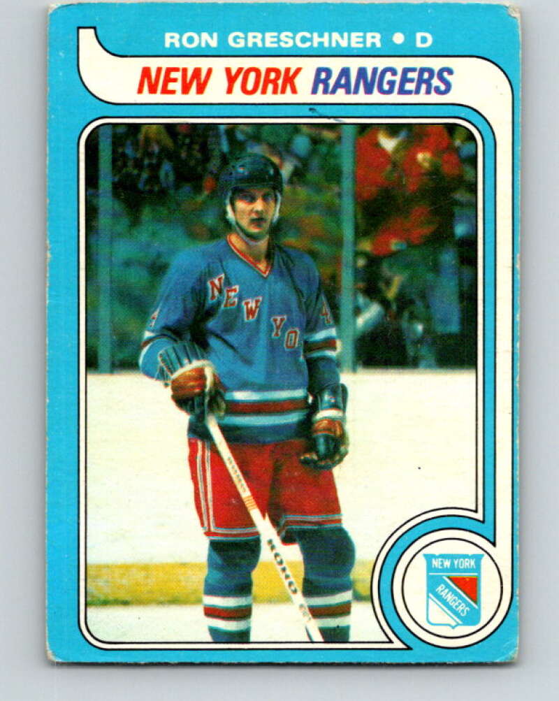 1979-80 O-Pee-Chee #78 Ron Greschner New York Rangers V17436