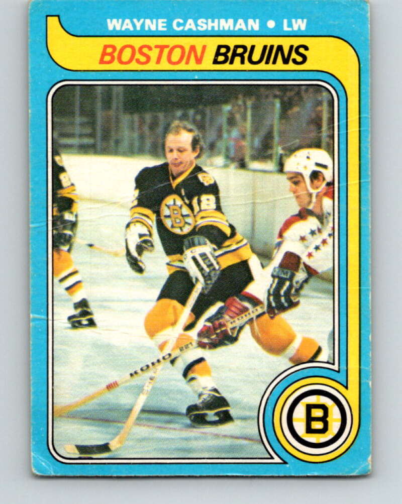 1979-80 O-Pee-Chee #79 Wayne Cashman Boston Bruins V17442