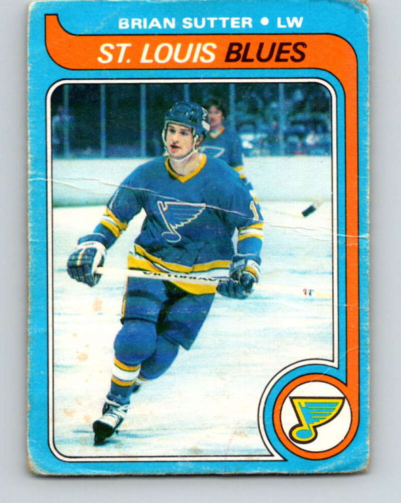 1979-80 O-Pee-Chee #84 Brian Sutter St. Louis Blues V17488