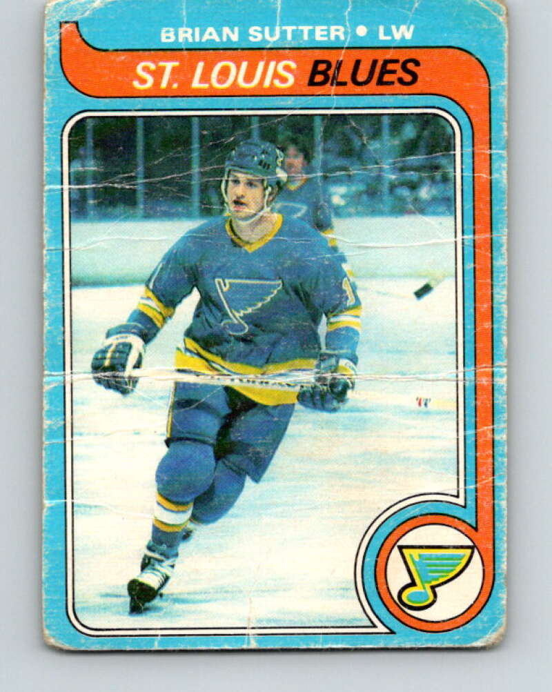 1979-80 O-Pee-Chee #84 Brian Sutter St. Louis Blues V17493
