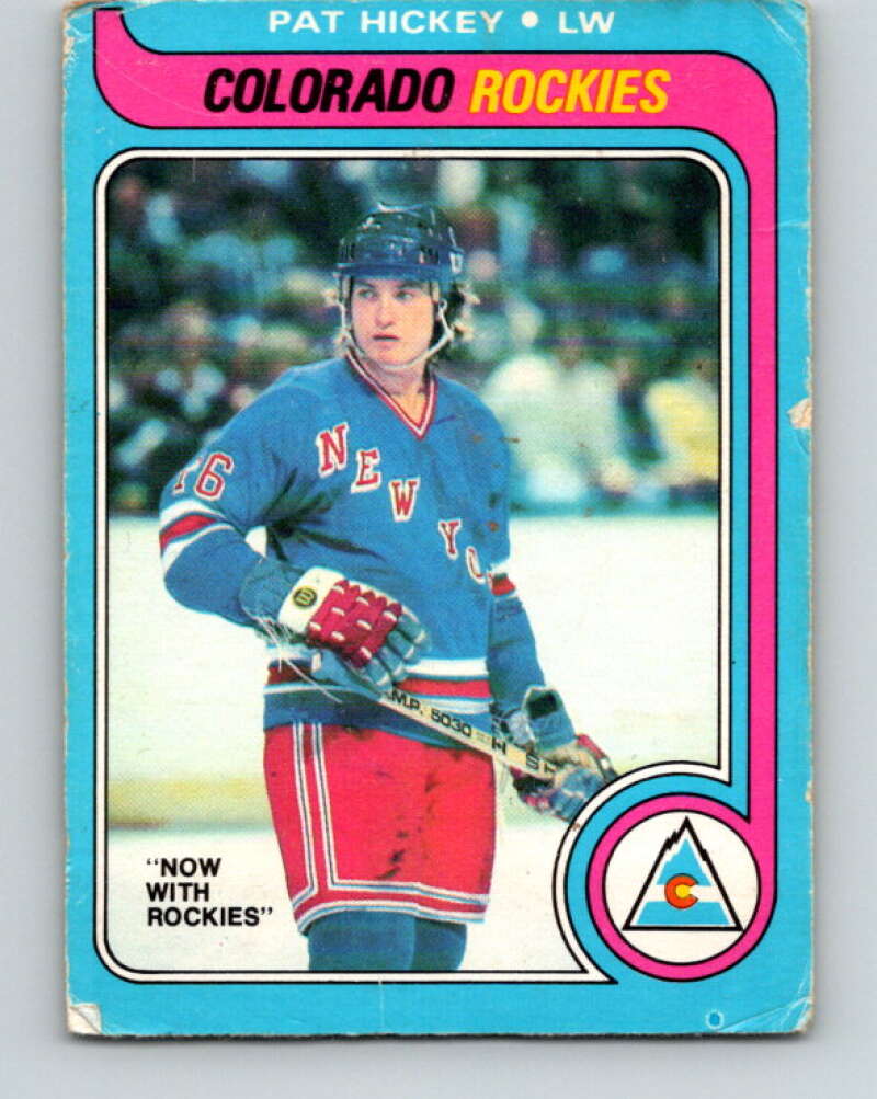 1979-80 O-Pee-Chee #86 Pat Hickey Colorado Rockies V17507