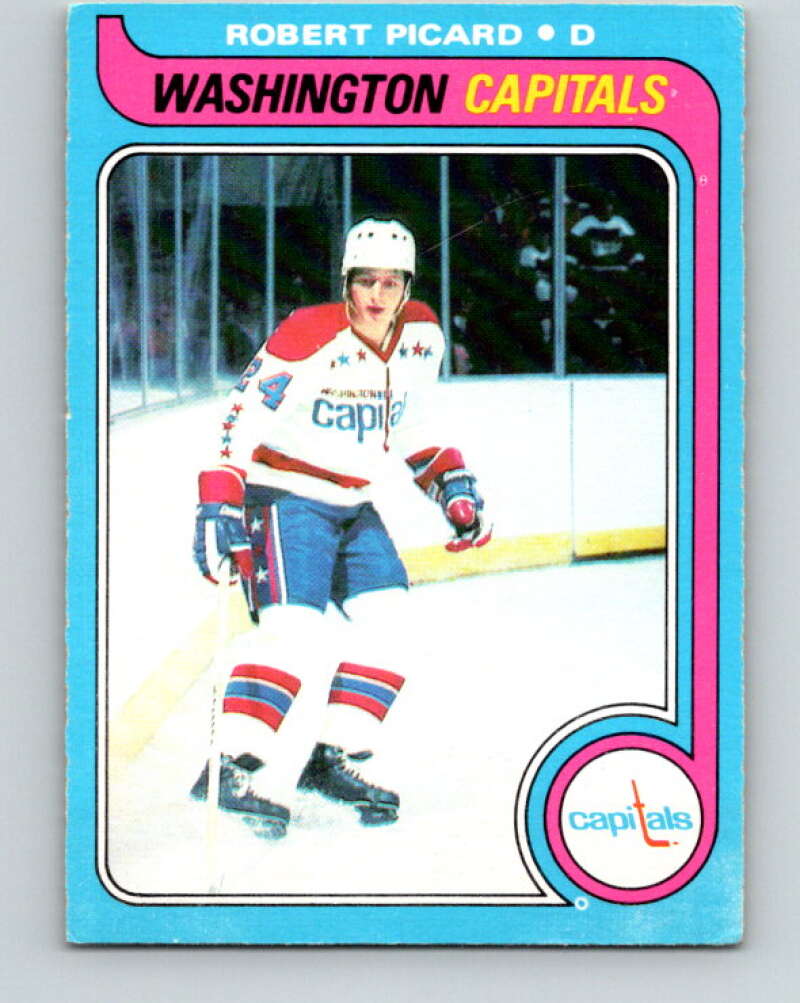 1979-80 O-Pee-Chee #91 Robert Picard Washington Capitals V17543