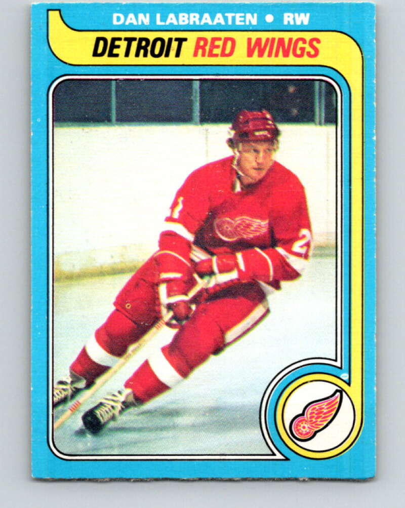 1979-80 O-Pee-Chee #92 Dan Labraaten Detroit Red Wings V17545