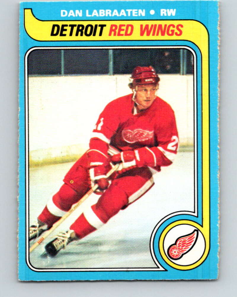 1979-80 O-Pee-Chee #92 Dan Labraaten Detroit Red Wings V17548
