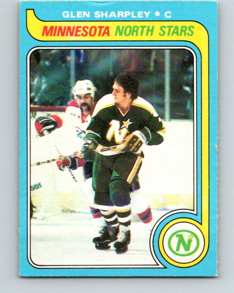 1979-80 O-Pee-Chee #93 Glen Sharpley Minnesota North Stars V17564