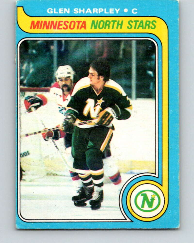 1979-80 O-Pee-Chee #93 Glen Sharpley Minnesota North Stars V17568