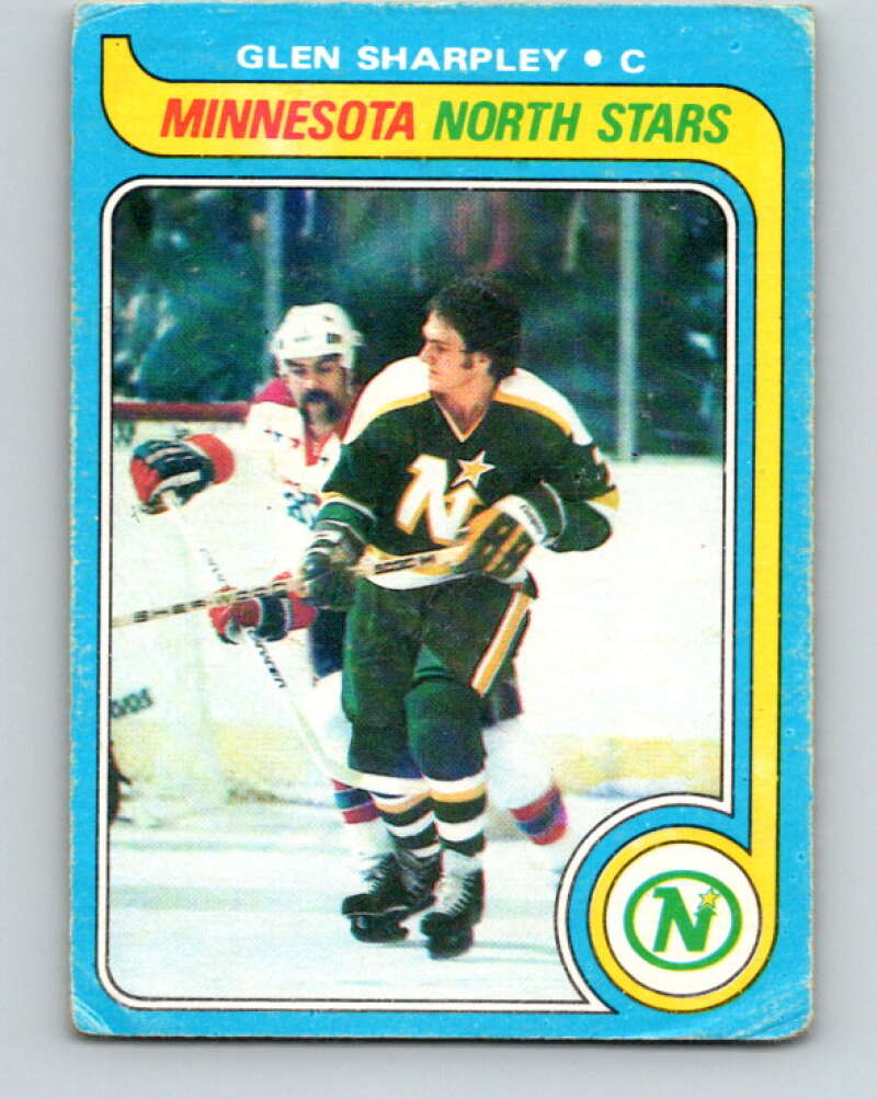 1979-80 O-Pee-Chee #93 Glen Sharpley Minnesota North Stars V17569