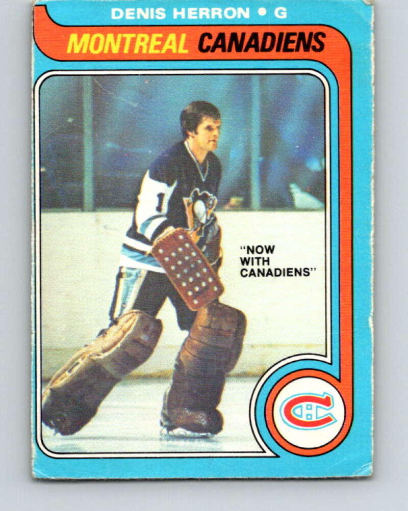 1979-80 O-Pee-Chee #94 Denis Herron Montreal Canadiens V17575