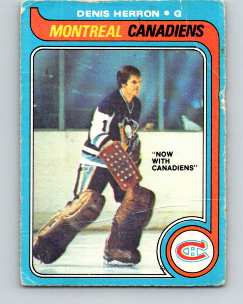 1979-80 O-Pee-Chee #94 Denis Herron Montreal Canadiens V17577