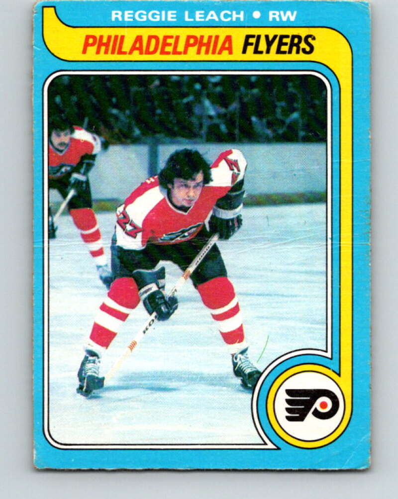 1979-80 O-Pee-Chee #95 Reggie Leach Philadelphia Flyers V17586