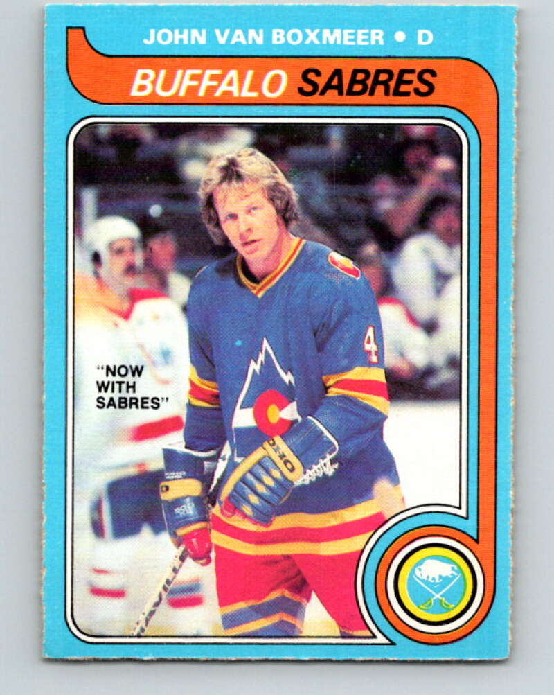 1979-80 O-Pee-Chee #96 John Van Boxmeer Buffalo Sabres V17588