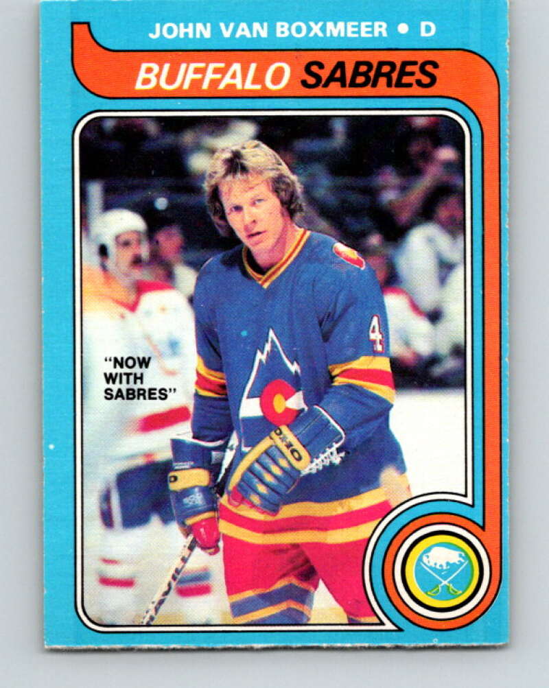 1979-80 O-Pee-Chee #96 John Van Boxmeer Buffalo Sabres V17592