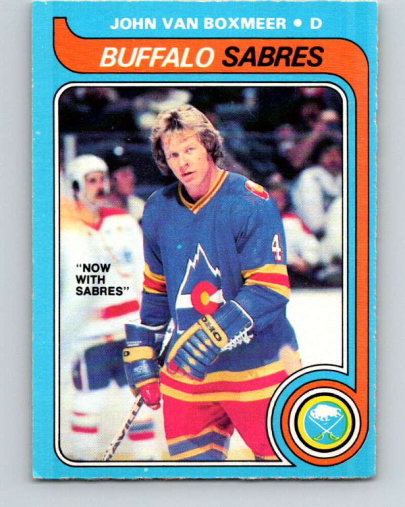 1979-80 O-Pee-Chee #96 John Van Boxmeer Buffalo Sabres V17594
