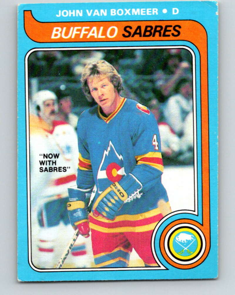 1979-80 O-Pee-Chee #96 John Van Boxmeer Buffalo Sabres V17597