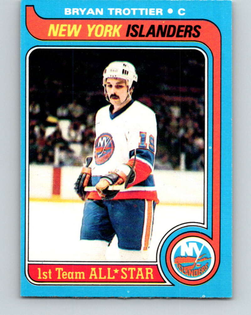 1979-80 O-Pee-Chee #100 Bryan Trottier AS New York Islanders V17634