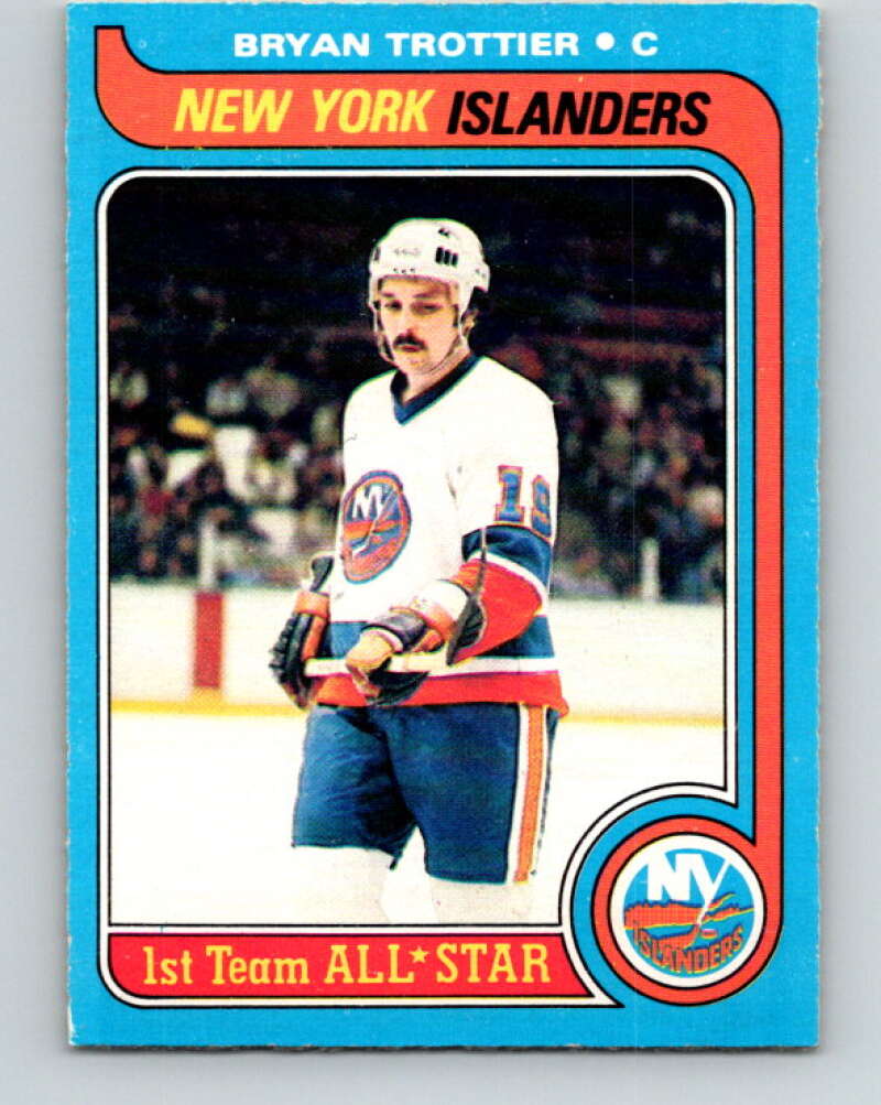 1979-80 O-Pee-Chee #100 Bryan Trottier AS New York Islanders V17636