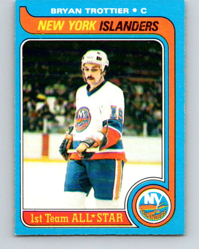 1979-80 O-Pee-Chee #100 Bryan Trottier AS New York Islanders V17638