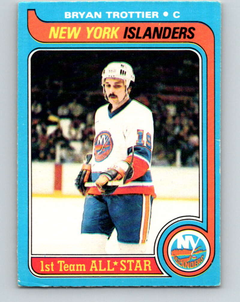 1979-80 O-Pee-Chee #100 Bryan Trottier AS New York Islanders V17639