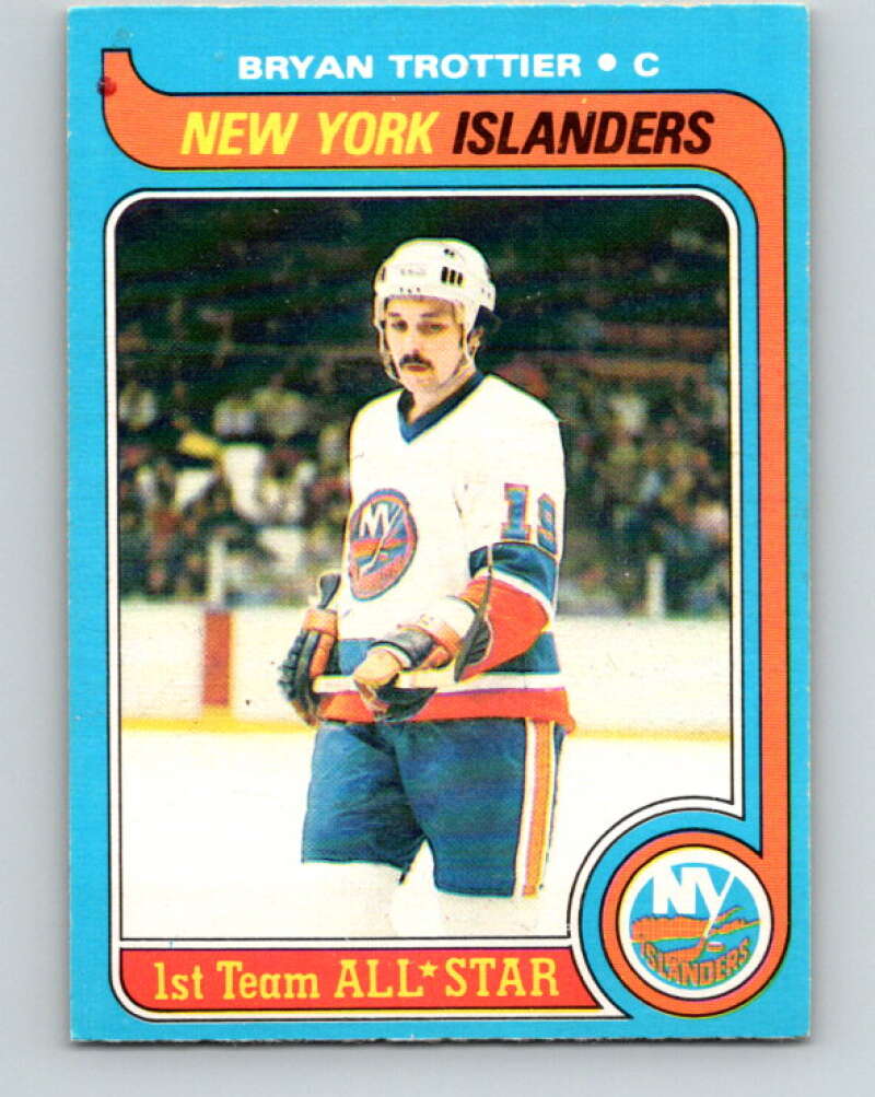 1979-80 O-Pee-Chee #100 Bryan Trottier AS New York Islanders V17640