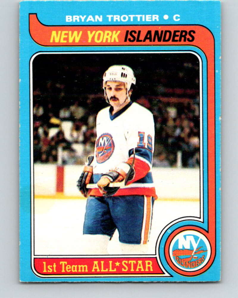 1979-80 O-Pee-Chee #100 Bryan Trottier AS New York Islanders V17641