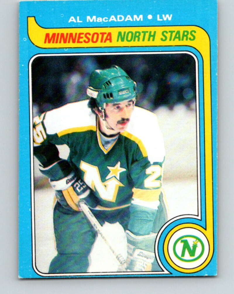 1979-80 O-Pee-Chee #104 Al MacAdam Minnesota North Stars V17677