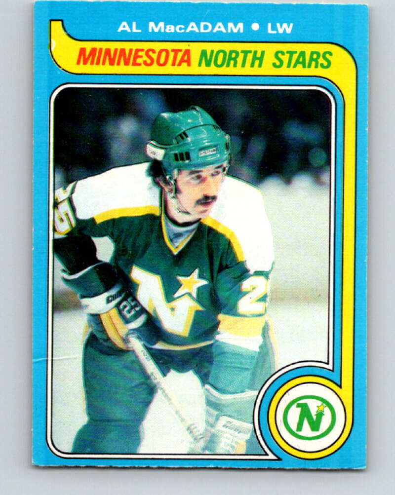 1979-80 O-Pee-Chee #104 Al MacAdam Minnesota North Stars V17678