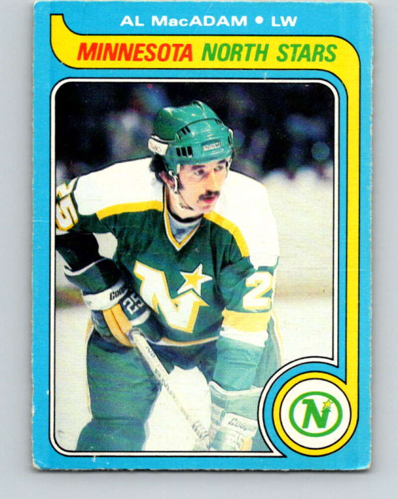 1979-80 O-Pee-Chee #104 Al MacAdam Minnesota North Stars V17679