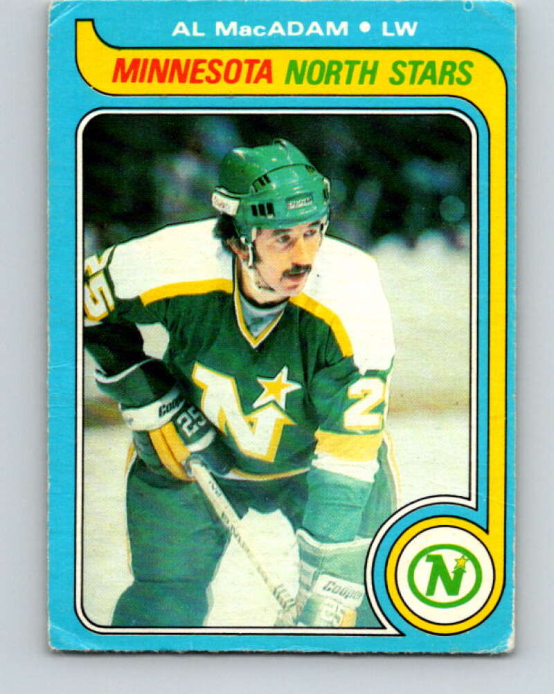 1979-80 O-Pee-Chee #104 Al MacAdam Minnesota North Stars V17680
