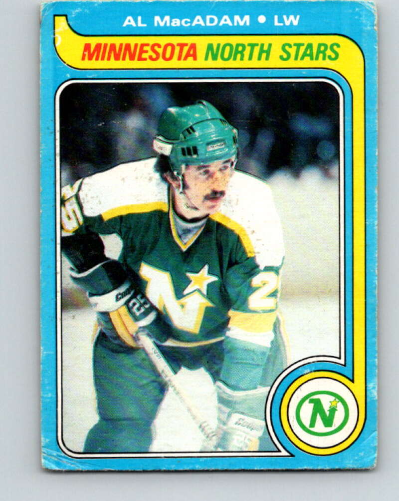 1979-80 O-Pee-Chee #104 Al MacAdam Minnesota North Stars V17681
