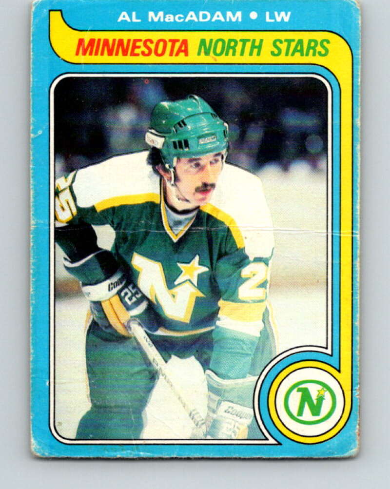 1979-80 O-Pee-Chee #104 Al MacAdam Minnesota North Stars V17682