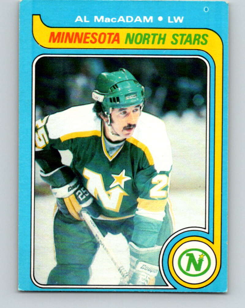1979-80 O-Pee-Chee #104 Al MacAdam Minnesota North Stars V17684