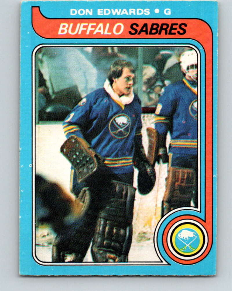 1979-80 O-Pee-Chee #105 Don Edwards Buffalo Sabres V17686