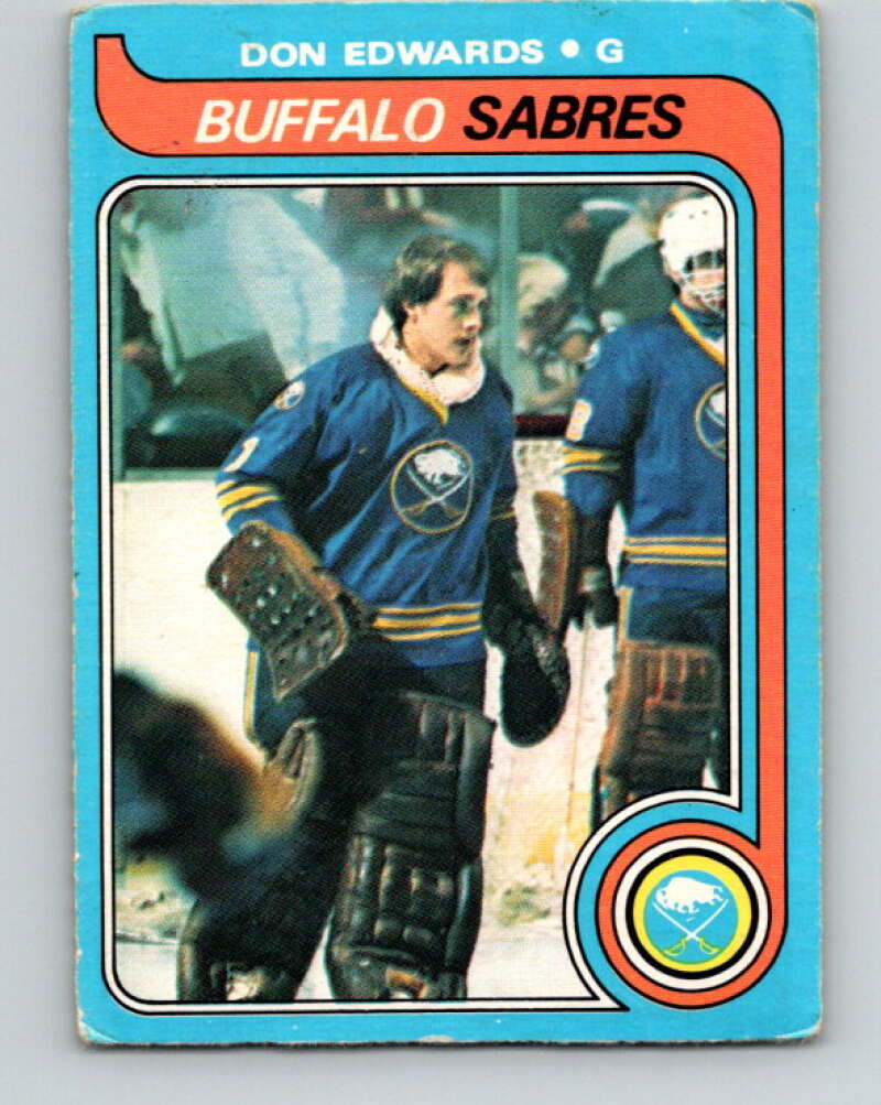 1979-80 O-Pee-Chee #105 Don Edwards Buffalo Sabres V17687