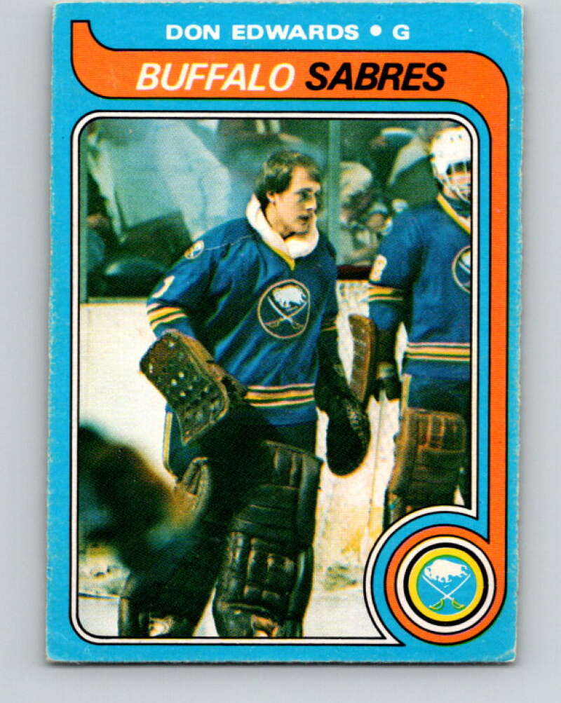 1979-80 O-Pee-Chee #105 Don Edwards Buffalo Sabres V17688